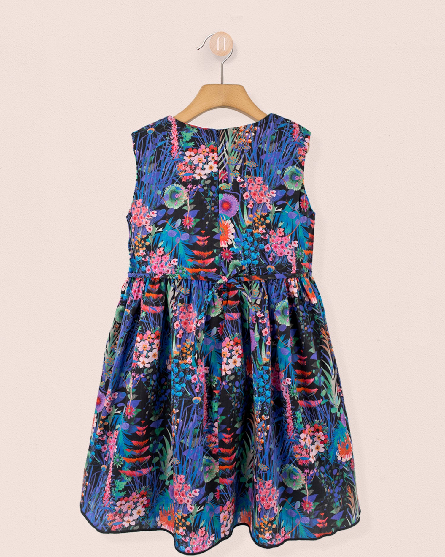 Verona Liberty Tresco Black Dress